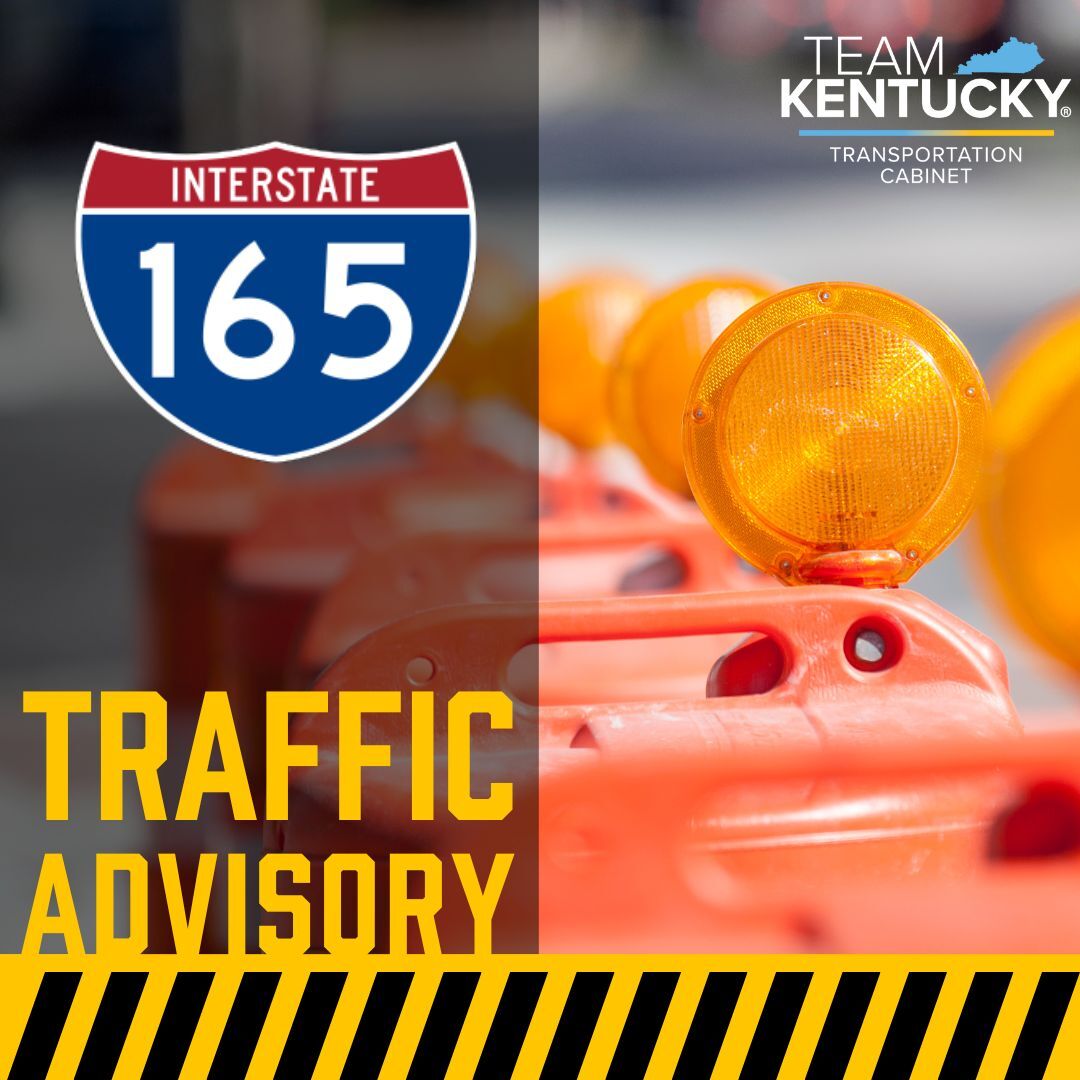 Work planned on I-165 NB