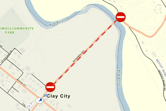 KY 2026 closure Nov. 2025
