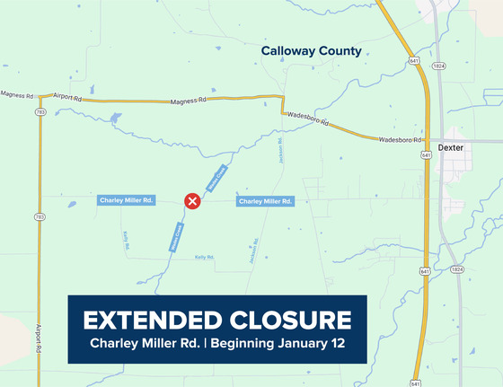ExtendedClosureCharlieMillerRdCallowayStartJan122026