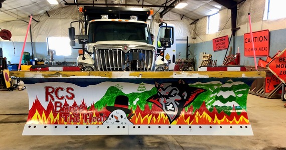 Robertson County snow plow