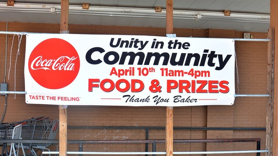 unity in the community banner