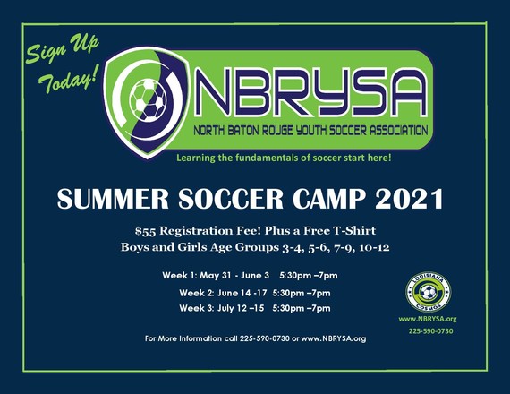 summer camp flyer