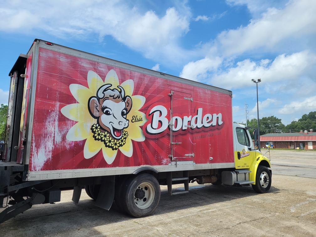 borden milk truck