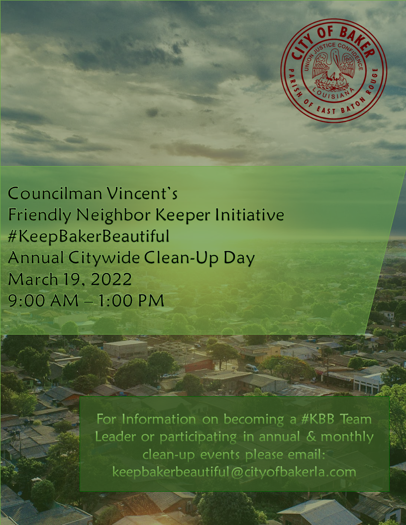 keep baker beautiful march 19 event