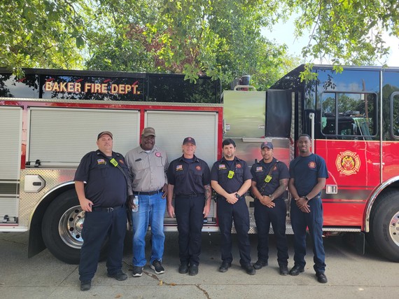 firefighters at rose run