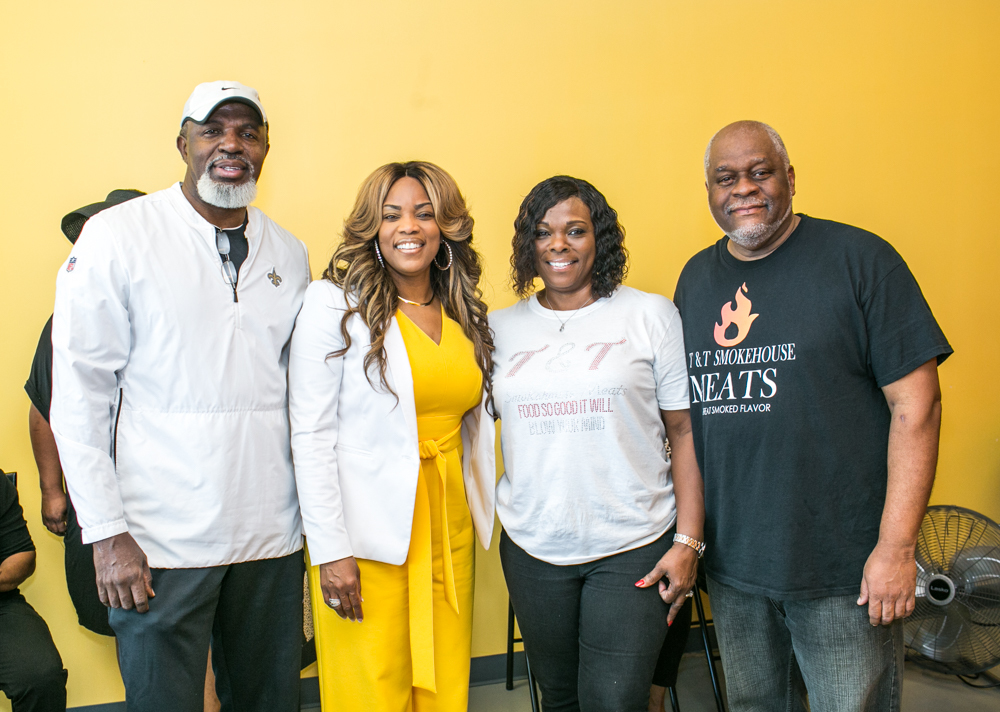 pastor johnson, his wife and owners