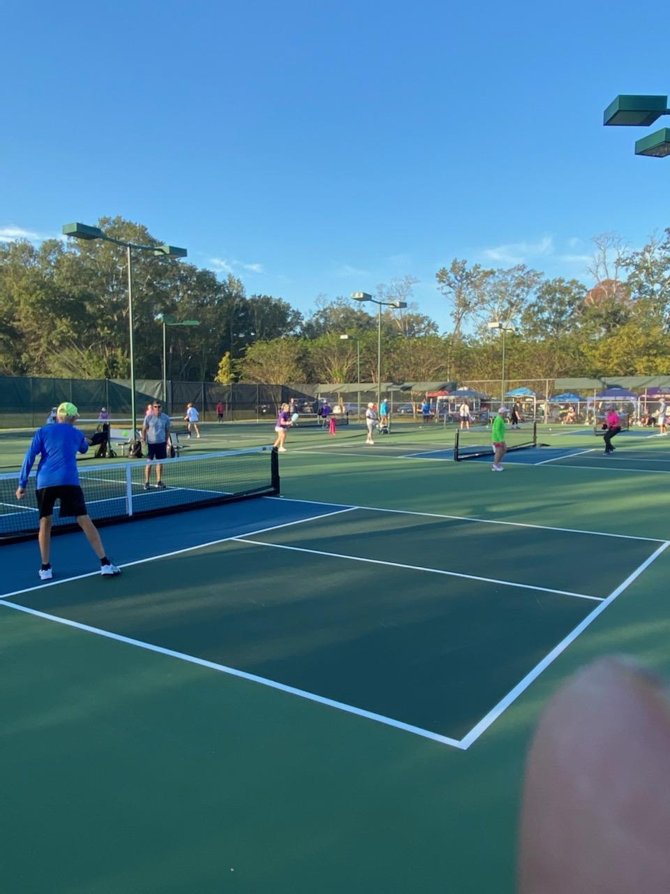 The Louisiana Senior Games Association's Pickleball Event was One for