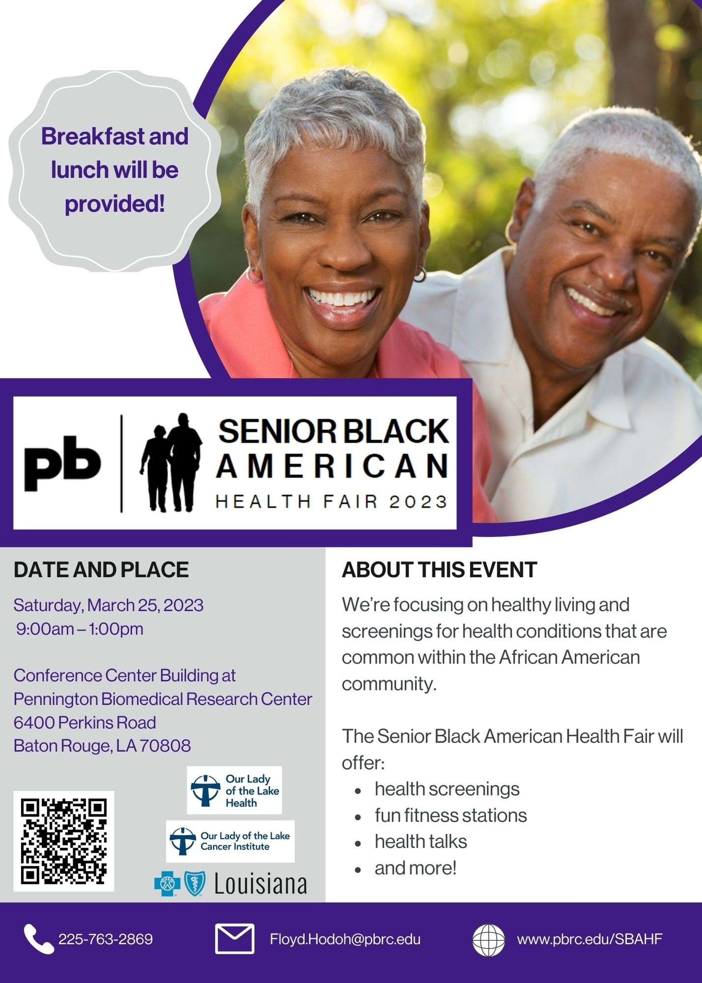 2nd Annual Senior Black American Free Health Fair Scheduled for
