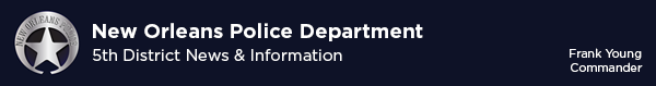 NOPD 5th District-Frank Young