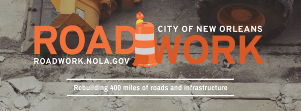 city of new orleans road work