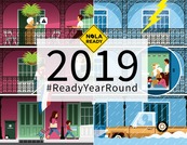 Image of 2019 #ReadyYearRound calendar cover