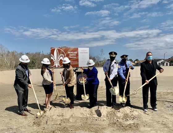NOPD 4th District Groundbreaking