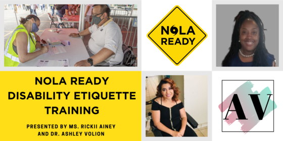 Disability Etiquette Training Banner