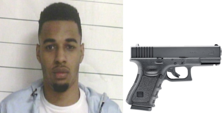 Suspect Arrested for Illegal Possession of a Firearm and Narcotics