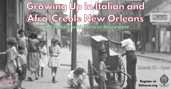 Growing Up in New Orleans Italian & Afro-Creole