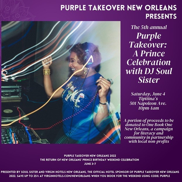 DJ Soul Sister Prince Celebration