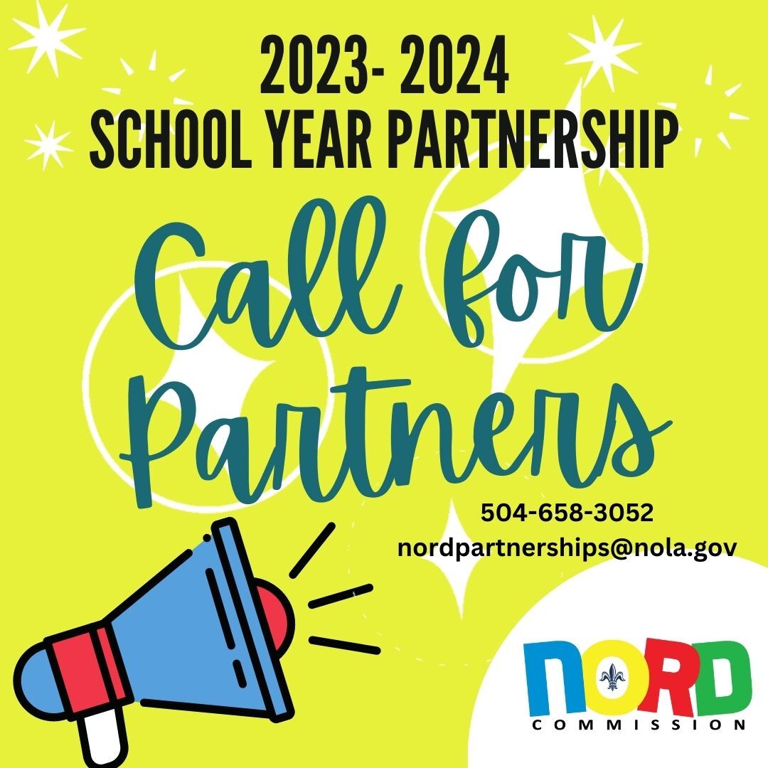 2023-2024 School Year Call for Partners