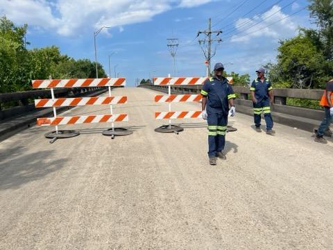 Emergency Closure on Old Gentilly Road