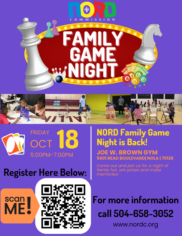 FAMILY GAME NIGHT (OCT)