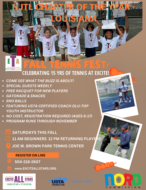 Excite Tennis at JWB