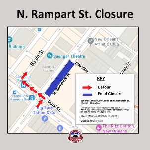 detour map