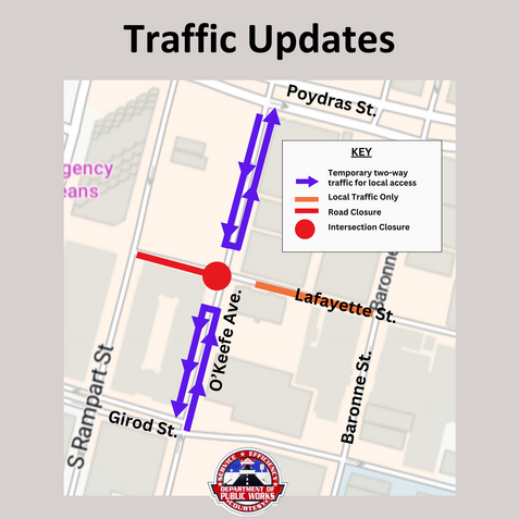 Okeefe and Lafayette Closure