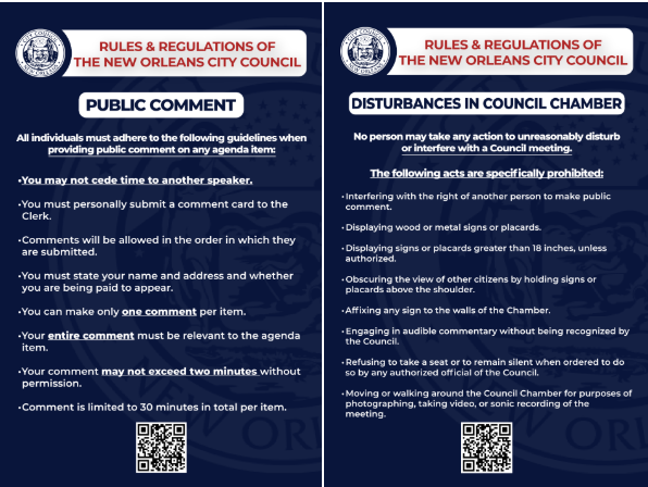 Rules of The Council