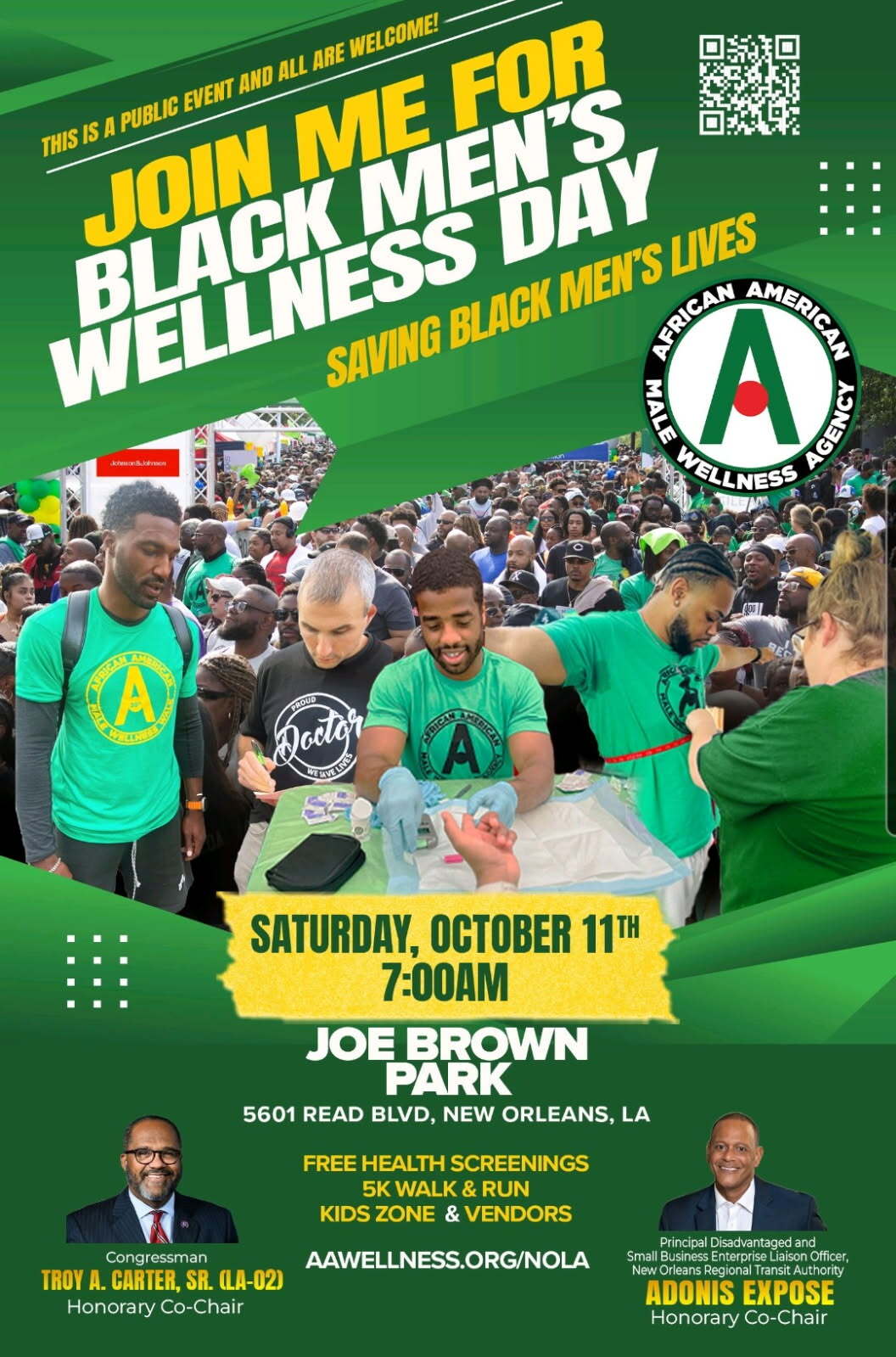 Black Men's Wellness Day 10.11