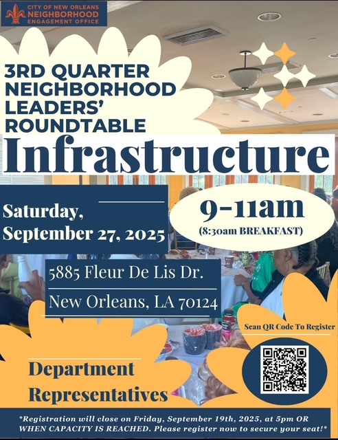 Neighborhood Infrastructure meeting 