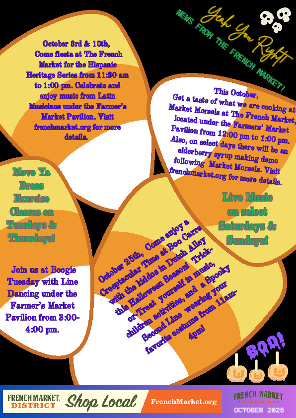 French Market October Newsletter