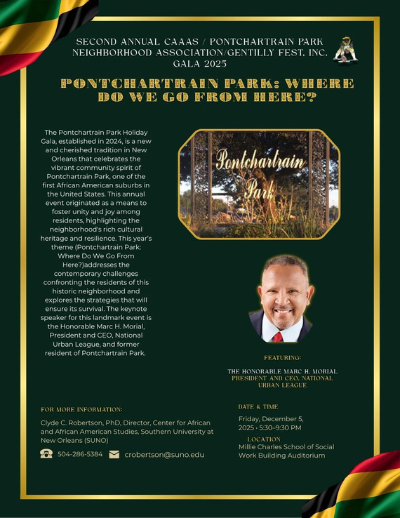 Pontchartrain Park Holiday Gala