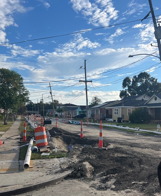 Street and Infrastructure Repairs 12.4 Before