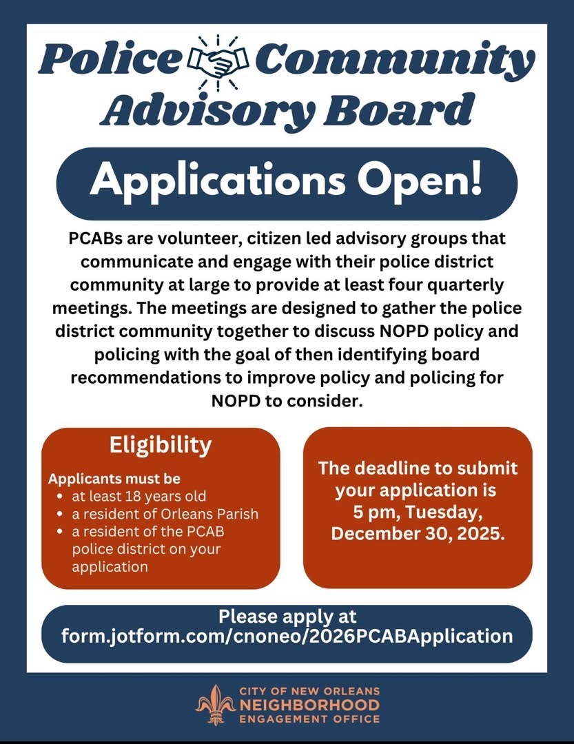 NEO PCAB Applications