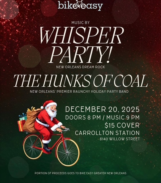 Bike Easy GNO Whisper Party