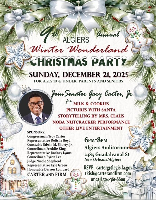 9th Annual Algiers Winter Wonderland Christmas Party