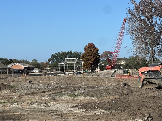 Mirabeau Water Gardens Construction