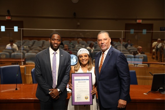 oliver thomas freddie king dr. doris hicks proclamation