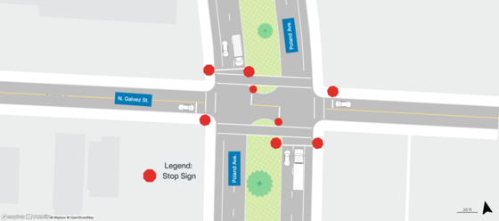 Poland Ave N. Galvez St