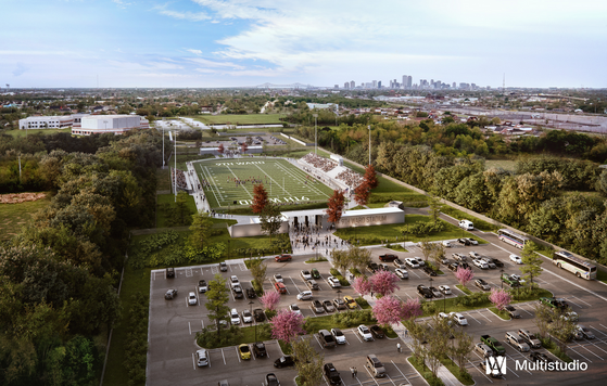 9th Ward Stadium Rendering