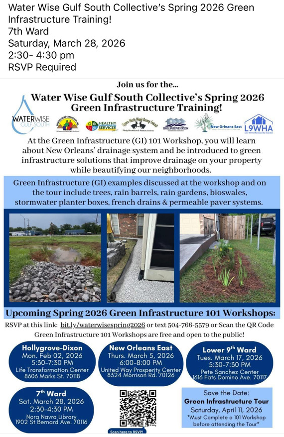 Spring Green Infrastructure Workshops