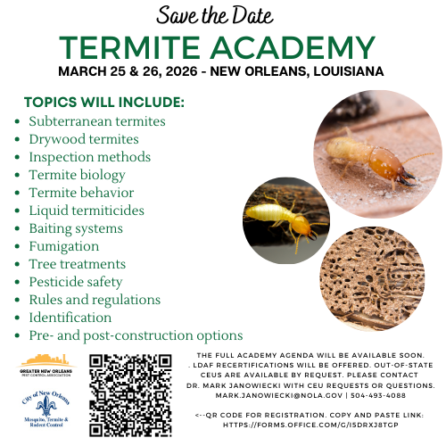 NOMTRCB and GNOPCA Termite Academy