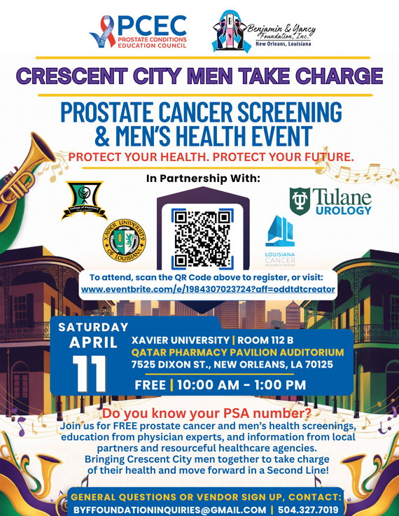  PCEC x BYF NOLA Men’s Health Event