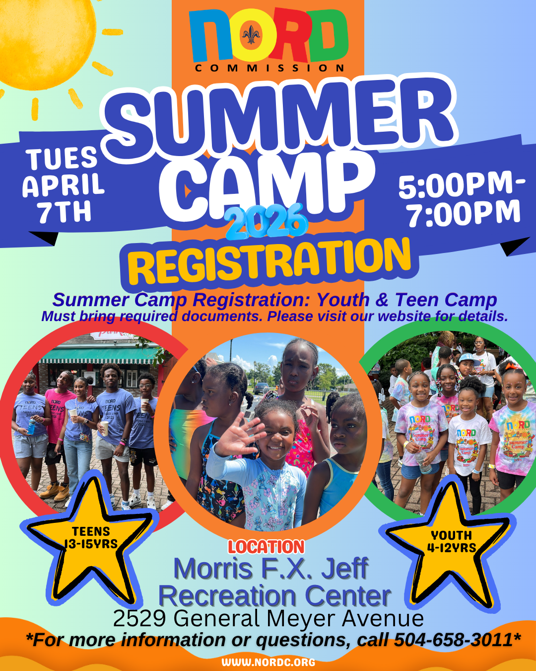 Summer Camp Registration
