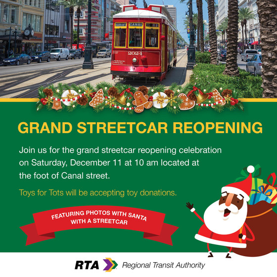 Streetcar grand reopening