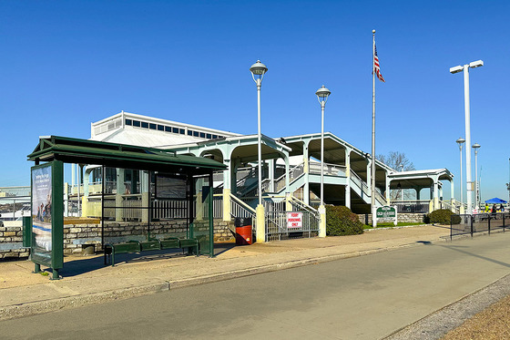 Exterior of present Algiers Ferry Terminal