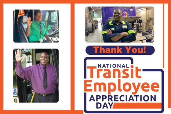 National Transit Employee Appreciation Day loog
