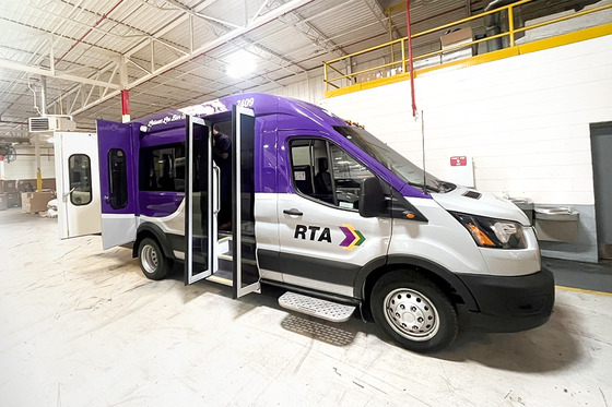 New paratransit vehicle