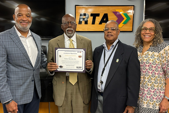Rodney Harrison with RTA Board and CEO