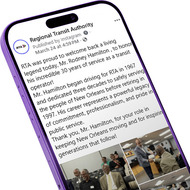 social media phone screenshot