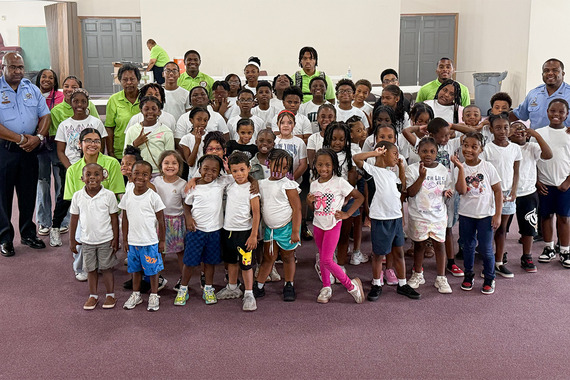 Group of campers